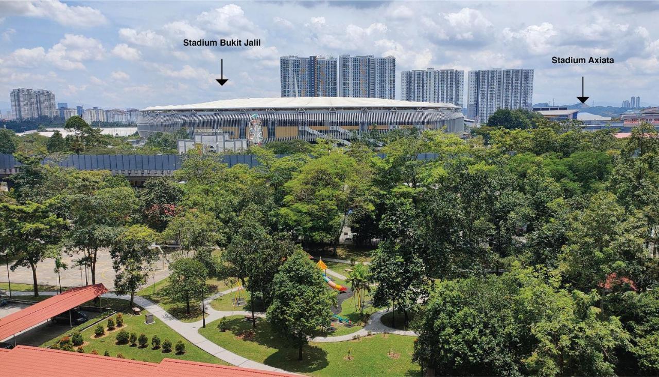 Apartment Next To Axiata Arena, Stadium Bukit Jalil クアラルンプール エクステリア 写真