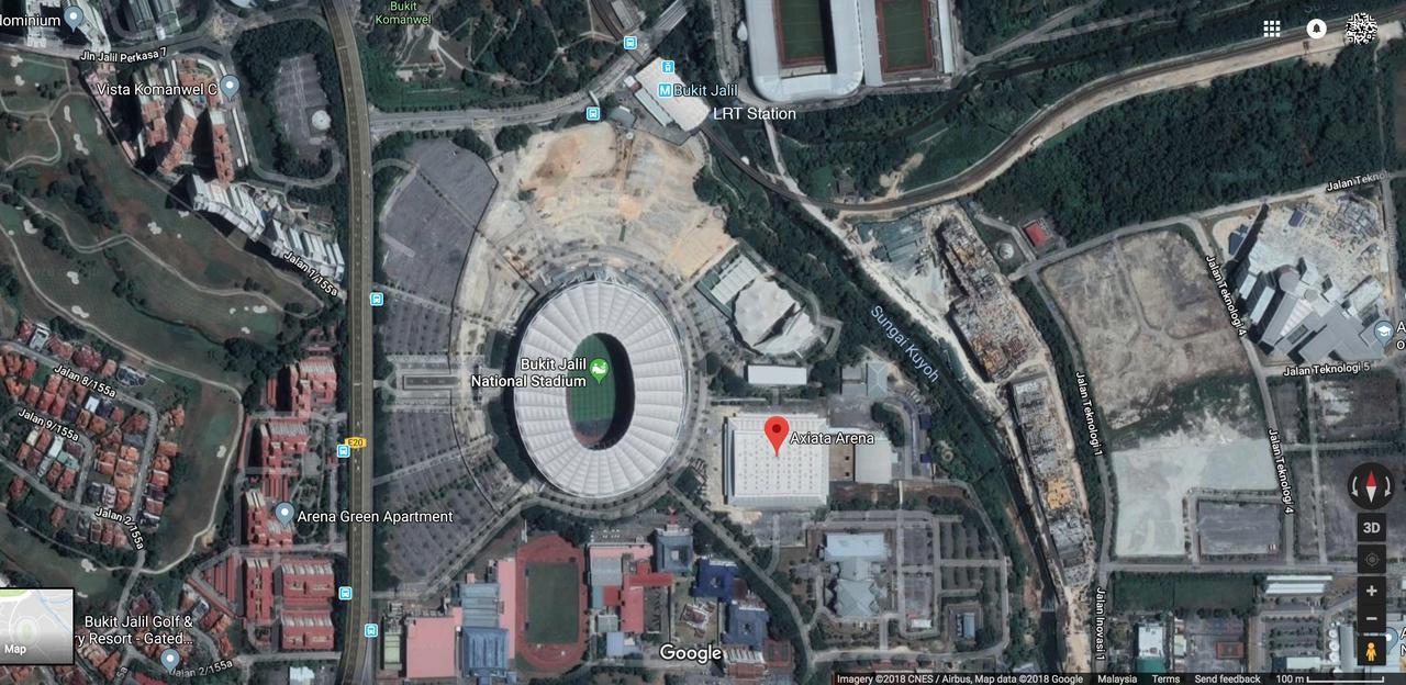 Apartment Next To Axiata Arena, Stadium Bukit Jalil クアラルンプール エクステリア 写真